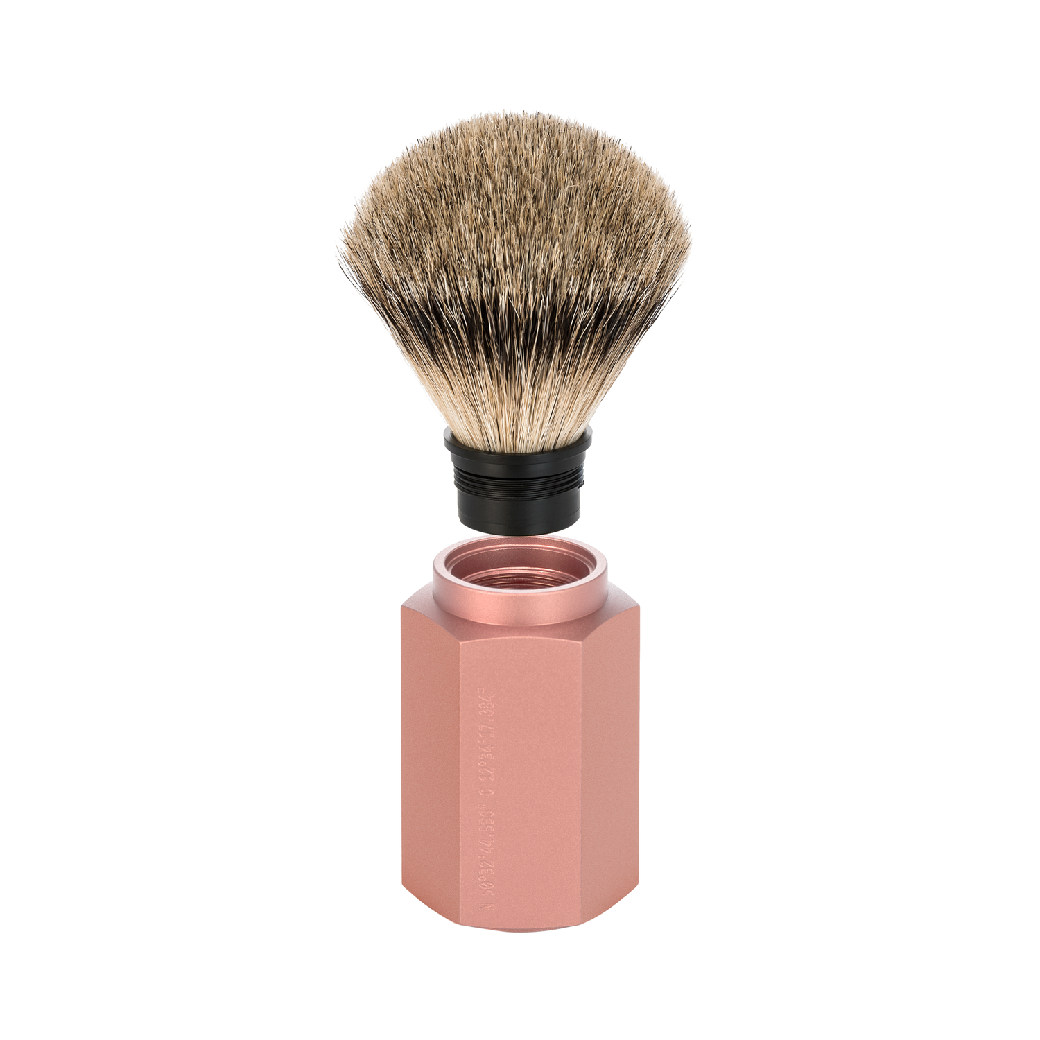 MÜHLE HEXAGON Shaving Brush, Silvertip Badger, Sunrise