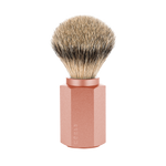MÜHLE HEXAGON Shaving Brush, Silvertip Badger, Sunrise