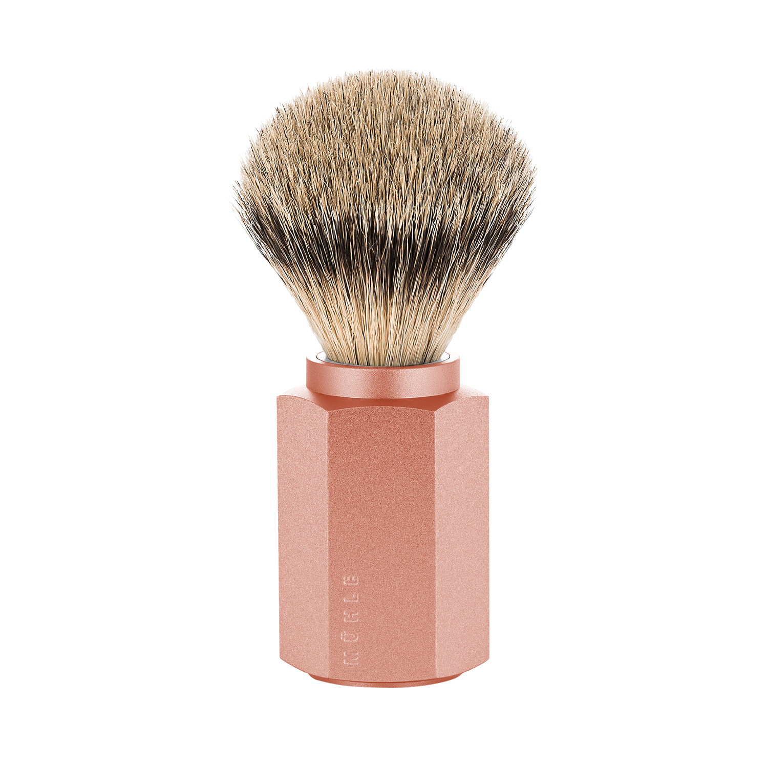 MÜHLE HEXAGON Shaving Brush, Silvertip Badger, Sunrise