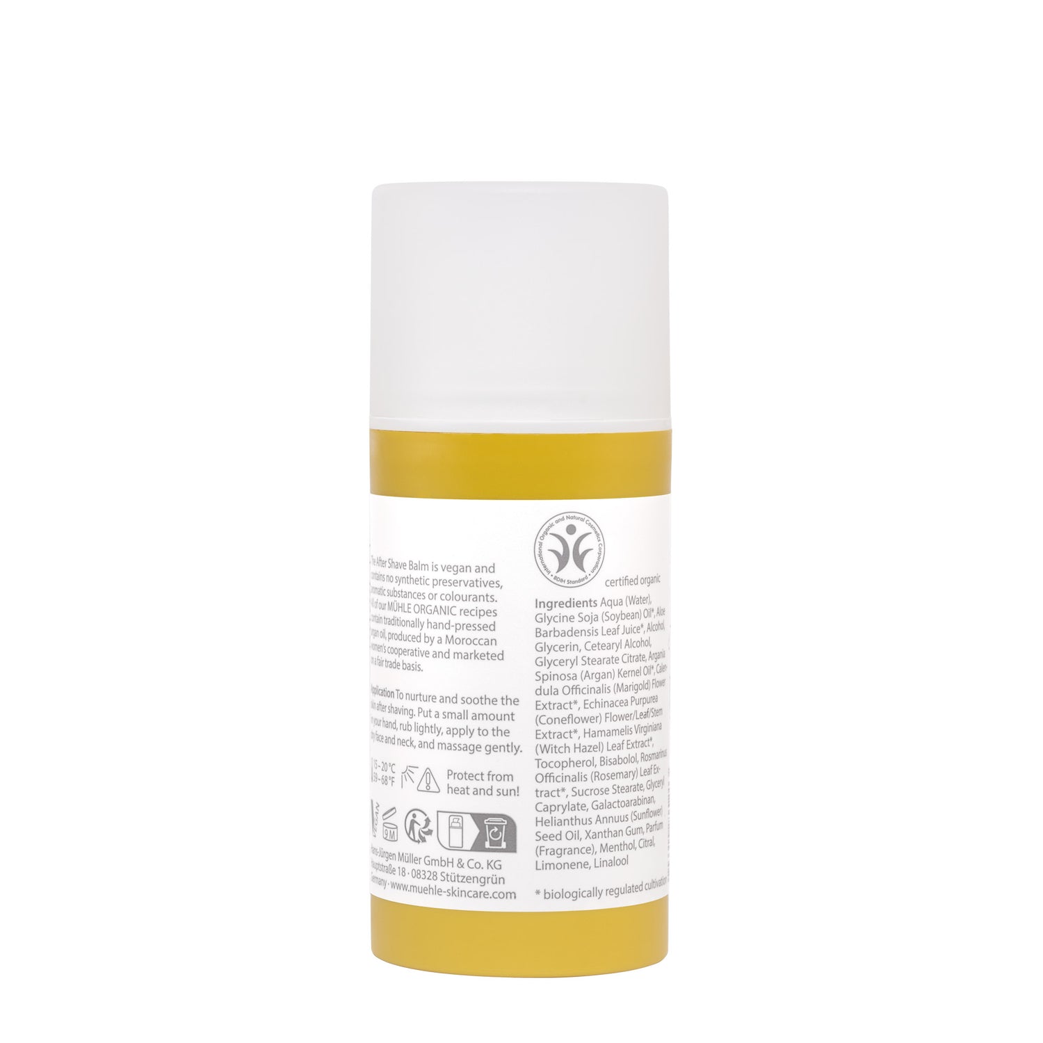 MÜHLE Organic Aftershave Balm, Back