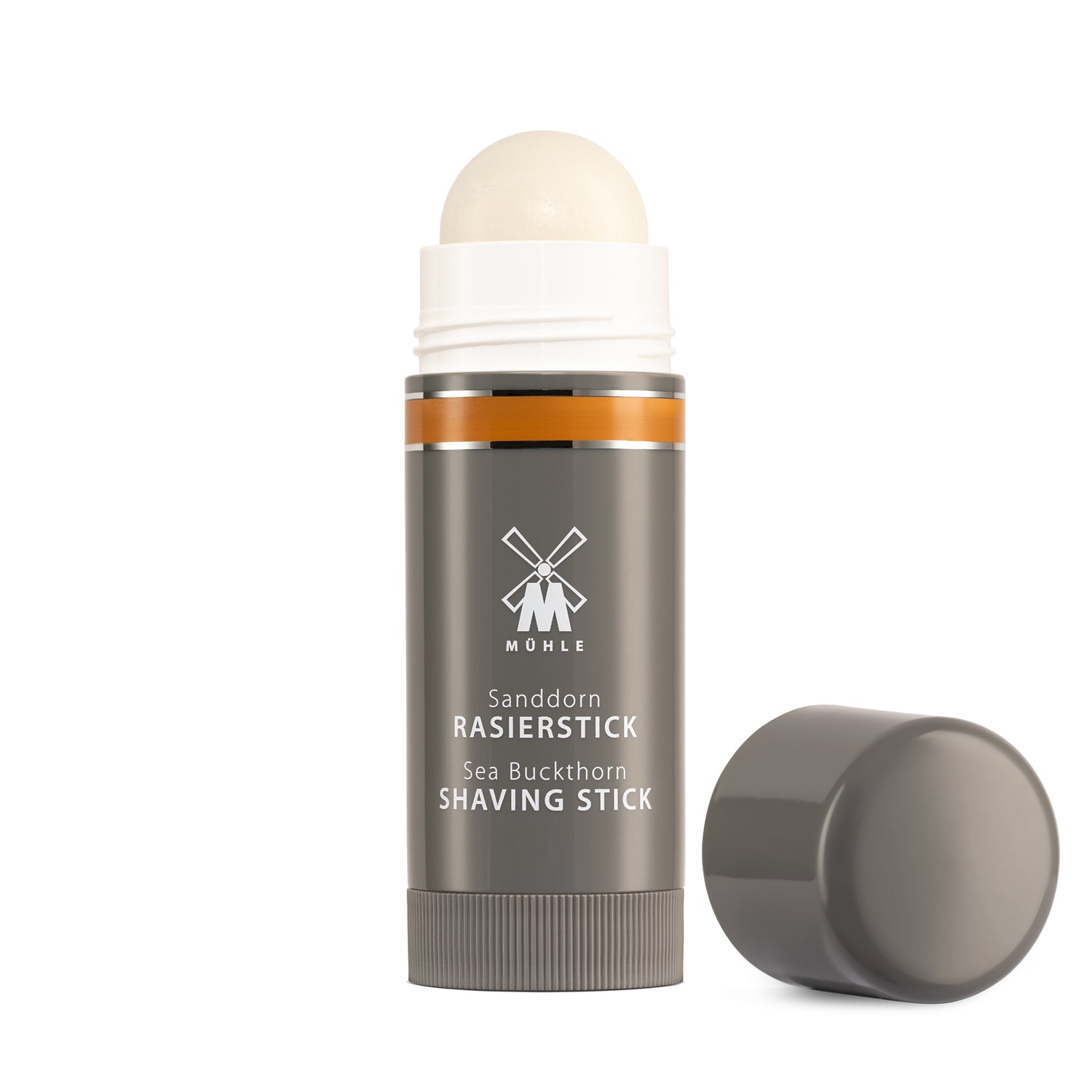 Muhle Sea Buckthorn Shaving Stick Open