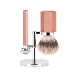 MÜHLE HEXAGON 3 Pc. Shaving Set, Silvertip Fibre® & Safety Razor, Sunrise