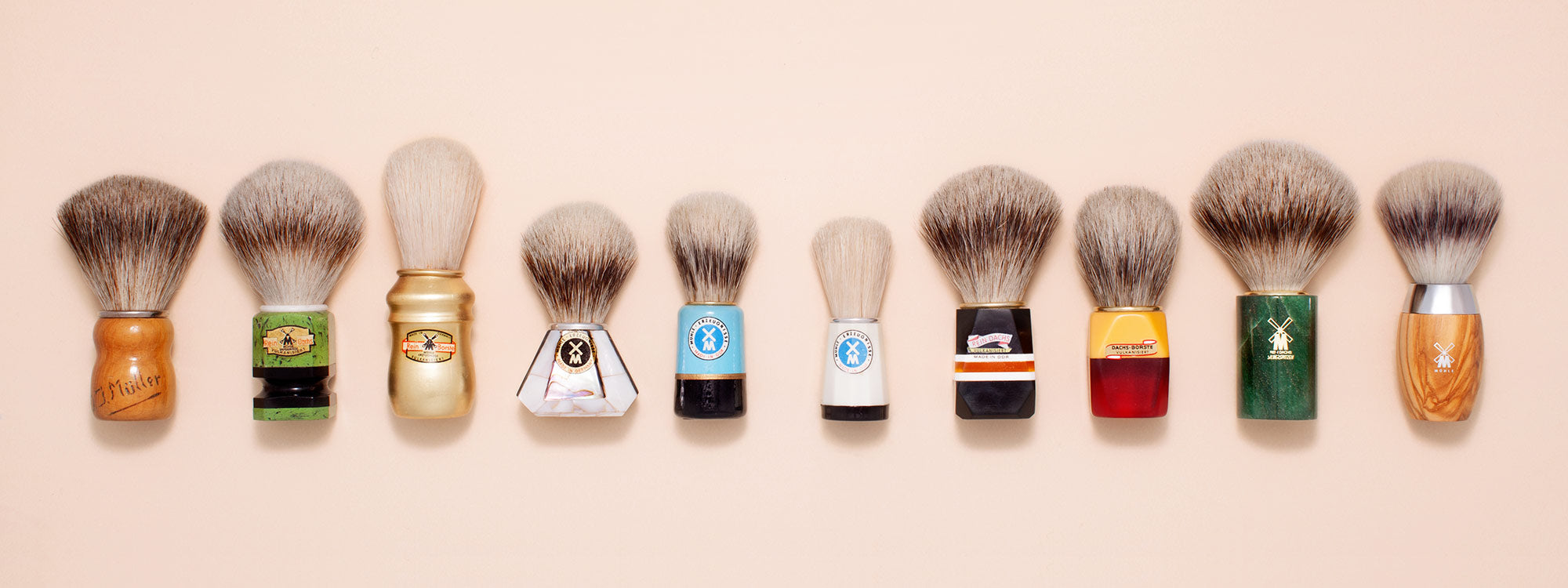 MUHLE heritage shaving brushes
