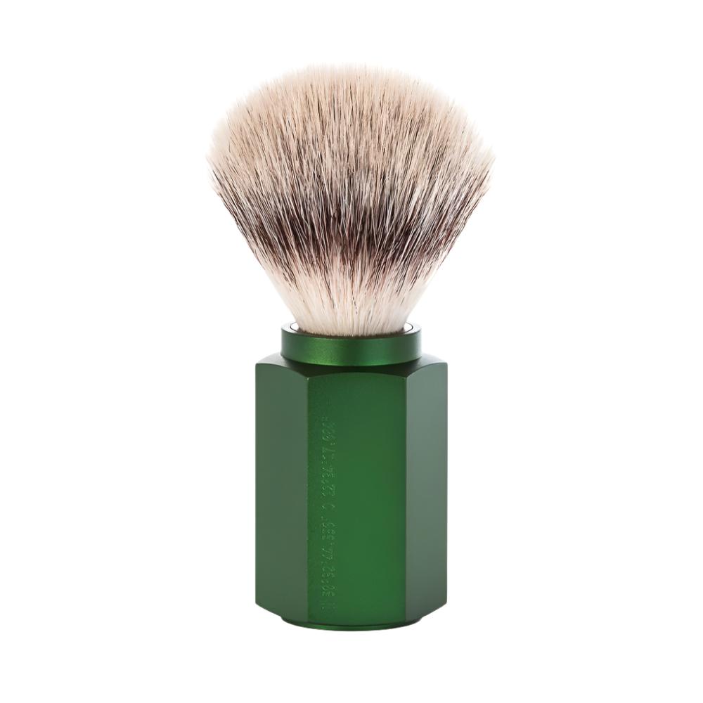 MÜHLE Hexagon Forest Silvertip Fiber Shaving Brush