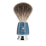 MÜHLE RYTMO Petrol Blue Pure Badger Shaving Brush