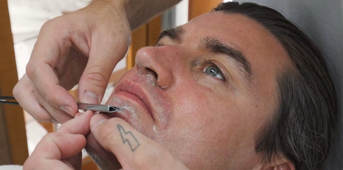 Vídeo: afeitado con navaja abierta mühle london