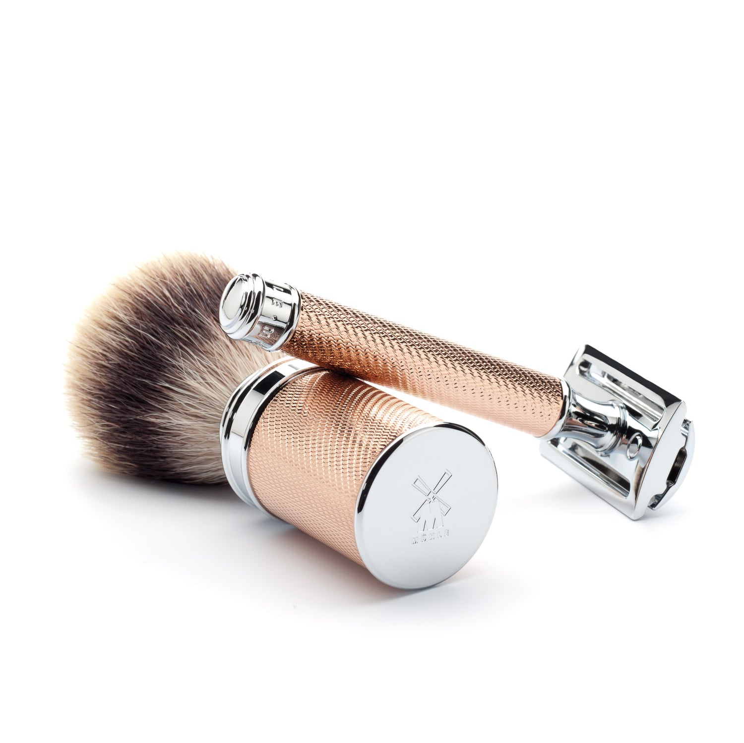 MÜHLE TRADITIONAL Safety Razor, Rose Gold-Plated Metal