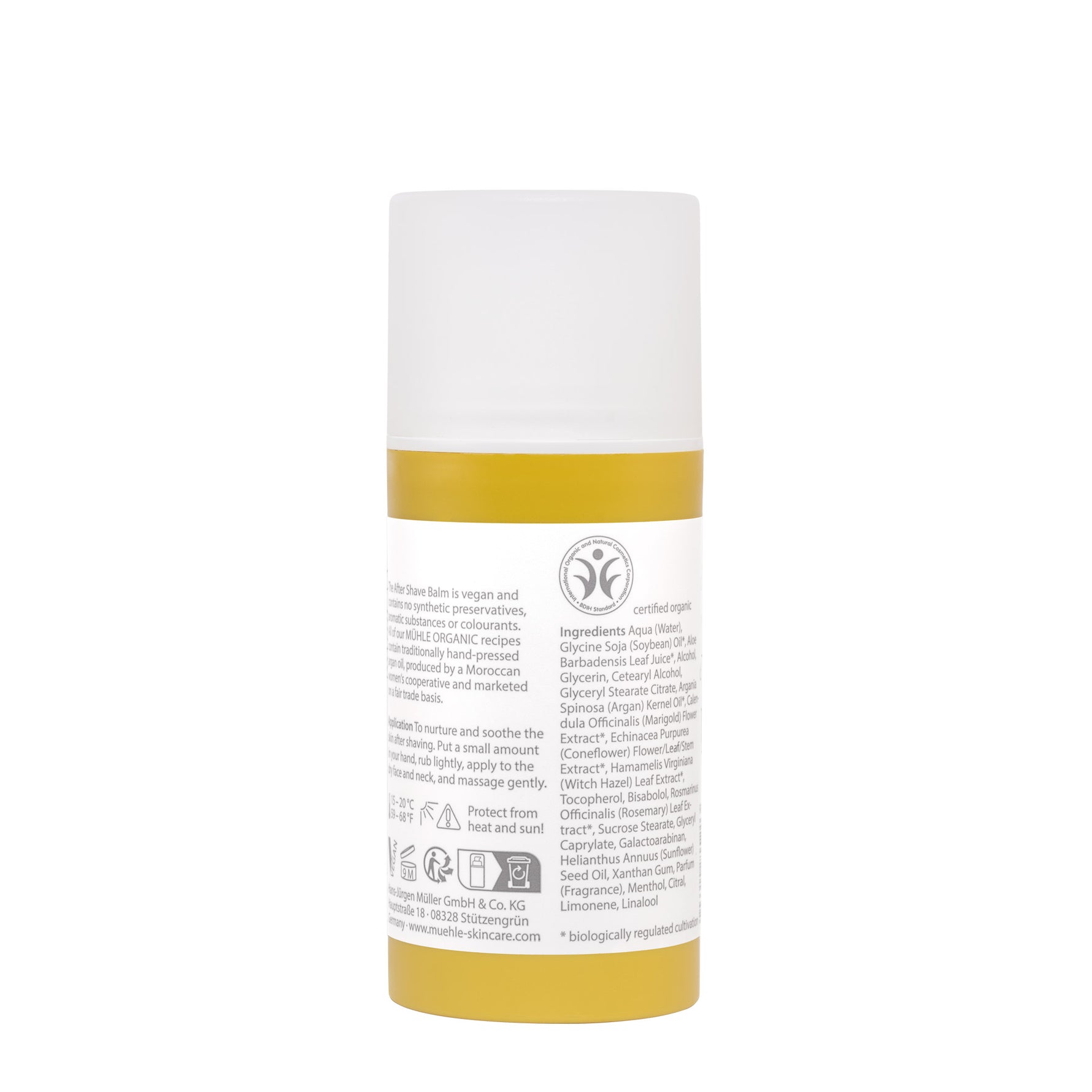 MÜHLE Organic Aftershave Balm, Back