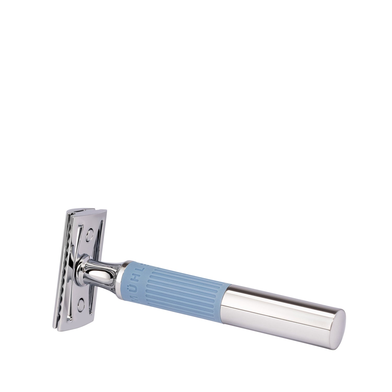 MÜHLE NEO Safety Razor, Closed Comb, Glacier Blue