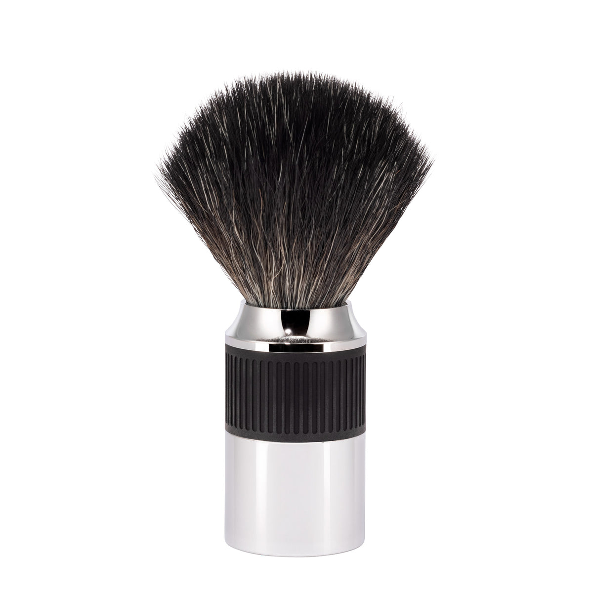 MÜHLE NEO Shaving Brush, Black Fibre, Black