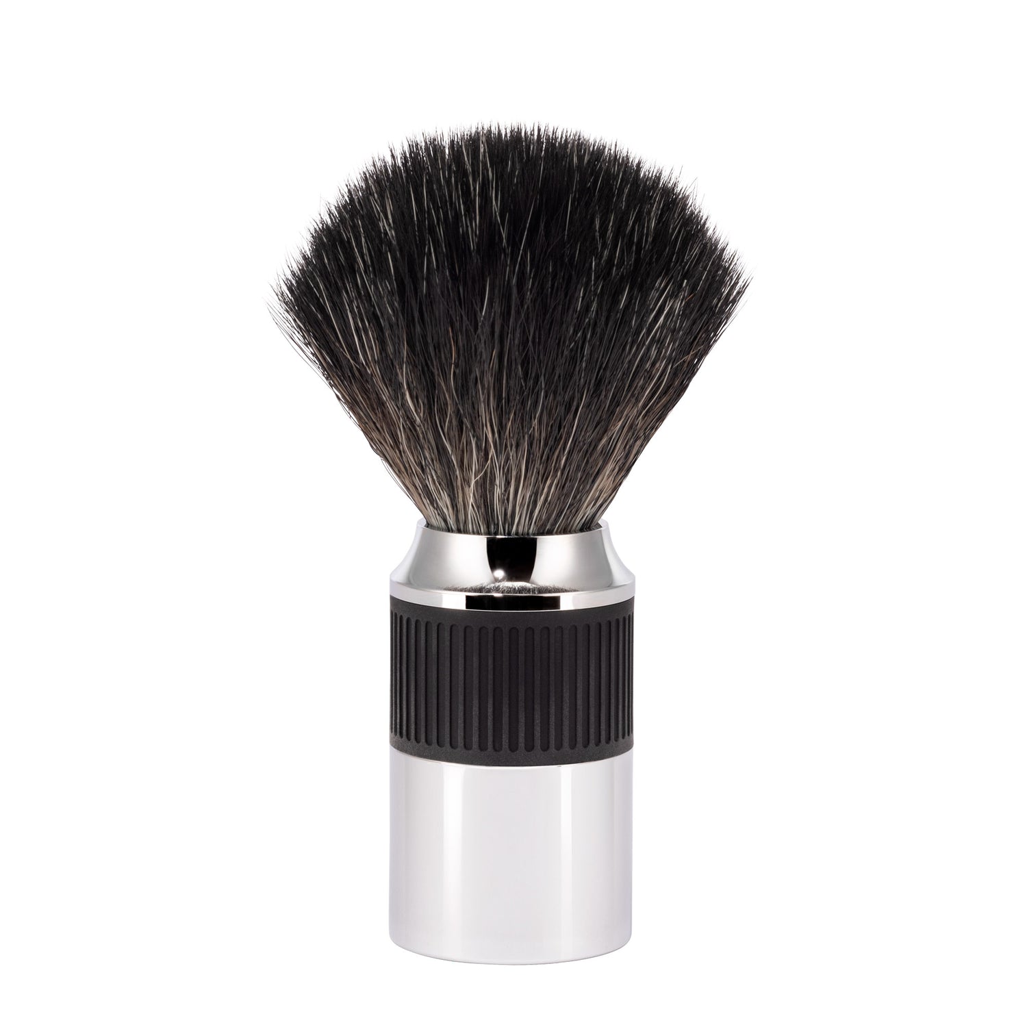 MÜHLE NEO Shaving Brush, Black Fibre, Black