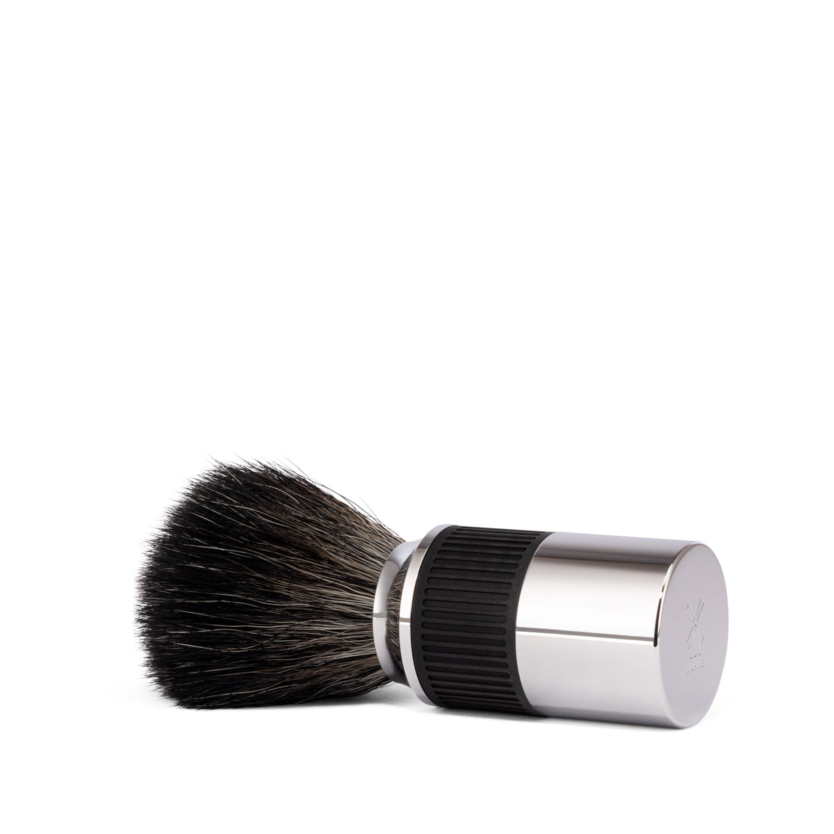 MÜHLE NEO Shaving Brush, Black Fibre, Black