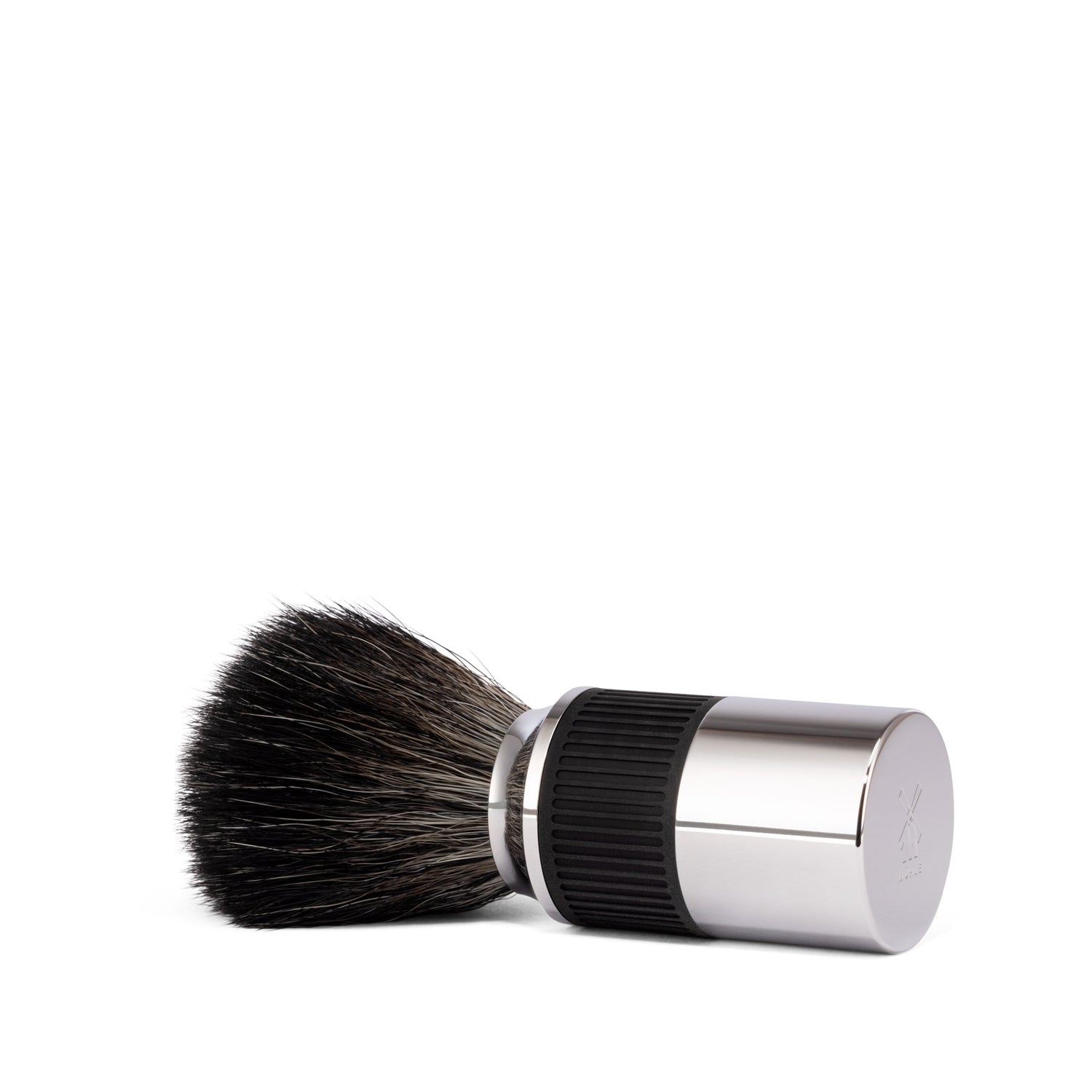 MÜHLE NEO Shaving Brush, Black Fibre, Black