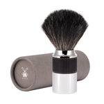 MÜHLE NEO Shaving Brush, Black Fibre, Black