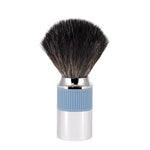 MÜHLE NEO Shaving Brush, Black Fibre, Glacier Blue
