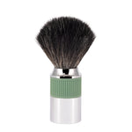 MÜHLE NEO Shaving Brush, Black Fibre, Salvia Green