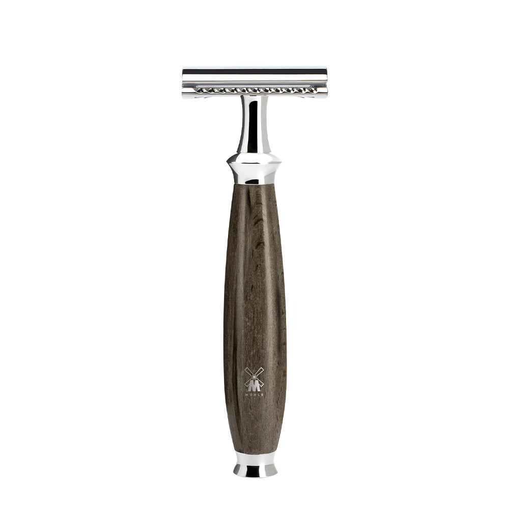 MÜHLE PURIST Safety Razor, Grained Beech – MUHLE SHAVING