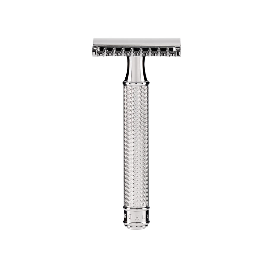 MÜHLE Traditional Chrome Safety Razor - Open Comb