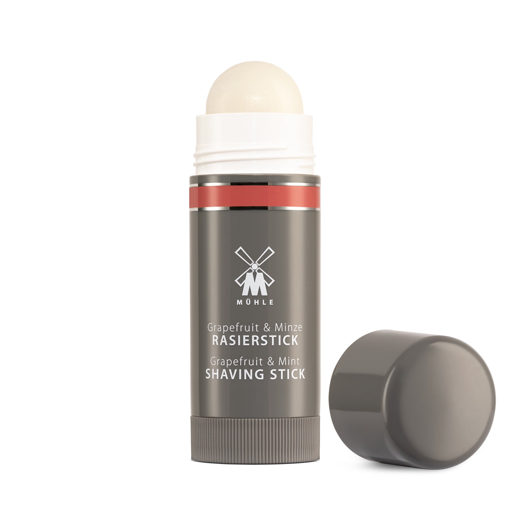 Muhle Grapefruit and Mint Shaving Stick Open