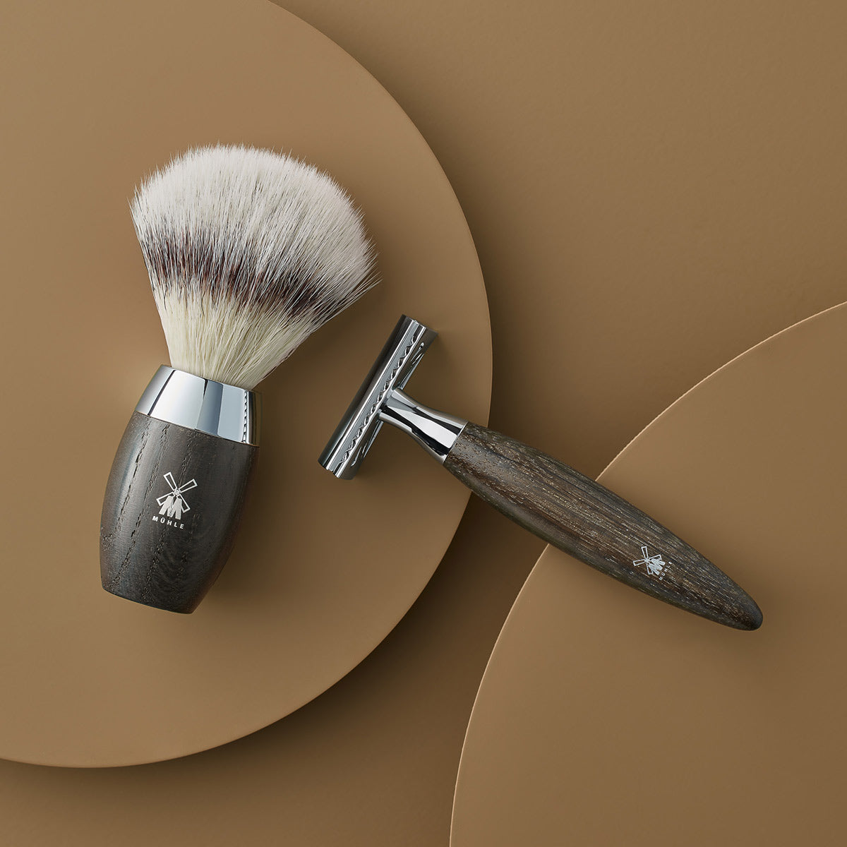 MÜHLE KOSMO Safety Razor & Shaving Brush