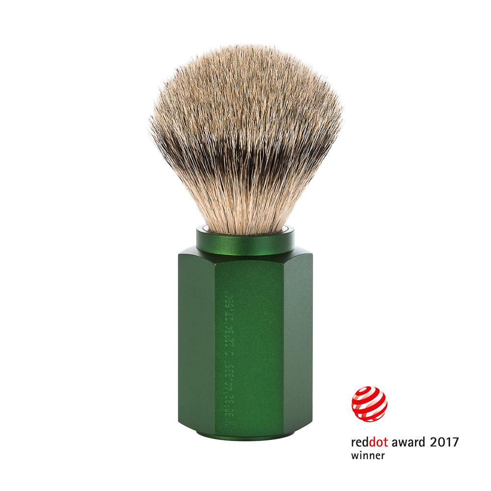 MÜHLE Hexagon Forest Silvertip Badger Shaving Brush