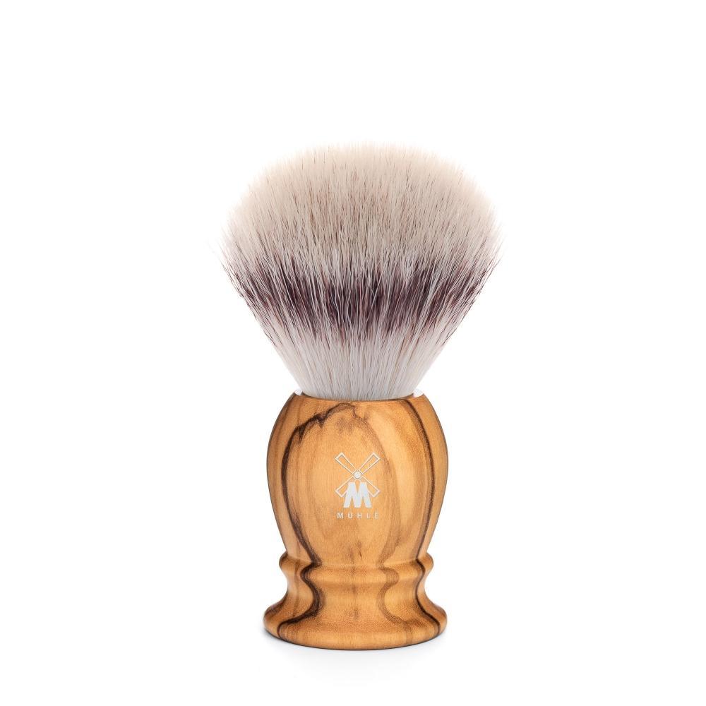 MÜHLE Classic Small Olive Wood Silvertip Fiber Shaving Brush
