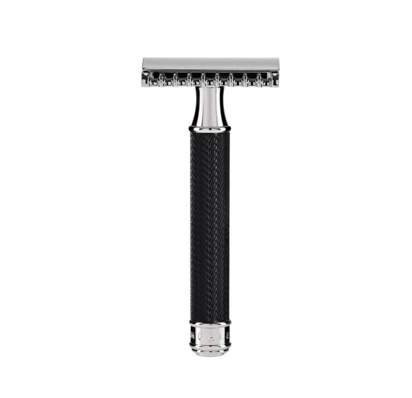 Mühle Razor Tradicional De Segurança, Pente Aberto, Metal, Preto