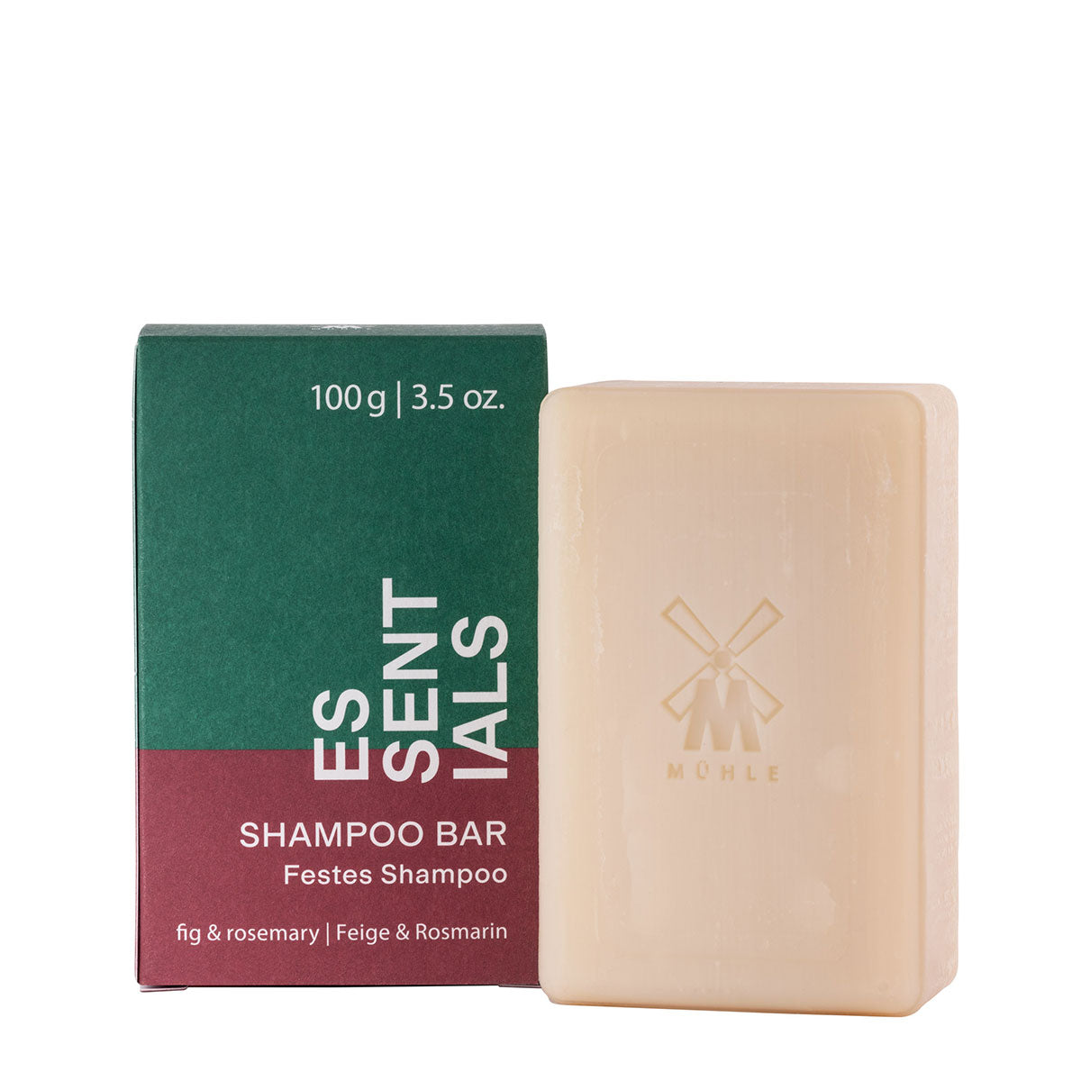 Shampoo em barra de figo e alecrim Mühle Essentials