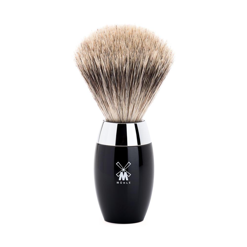 MÜHLE Kosmo Black Fine Badger Shaving Brush