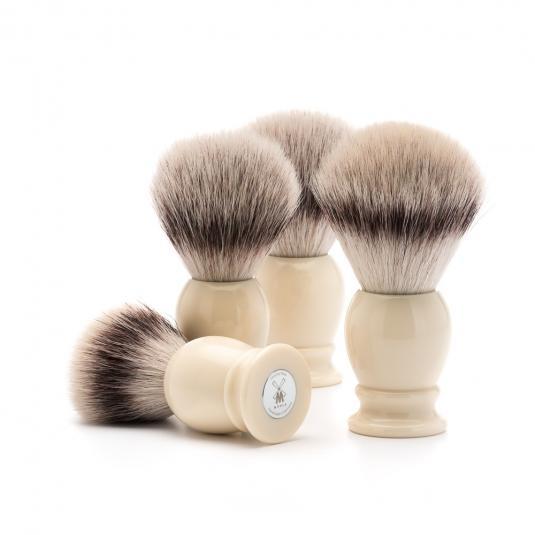 MÜHLE Classic Small Faux Ivory Silvertip Fiber Shaving Brush