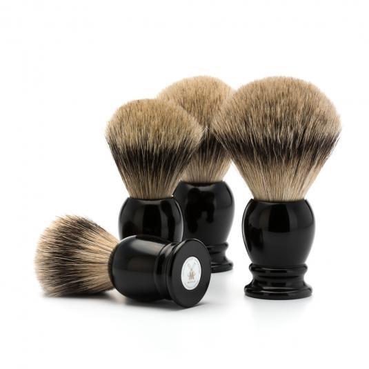MÜHLE Classic Large Black Silvertip Badger Shaving Brush