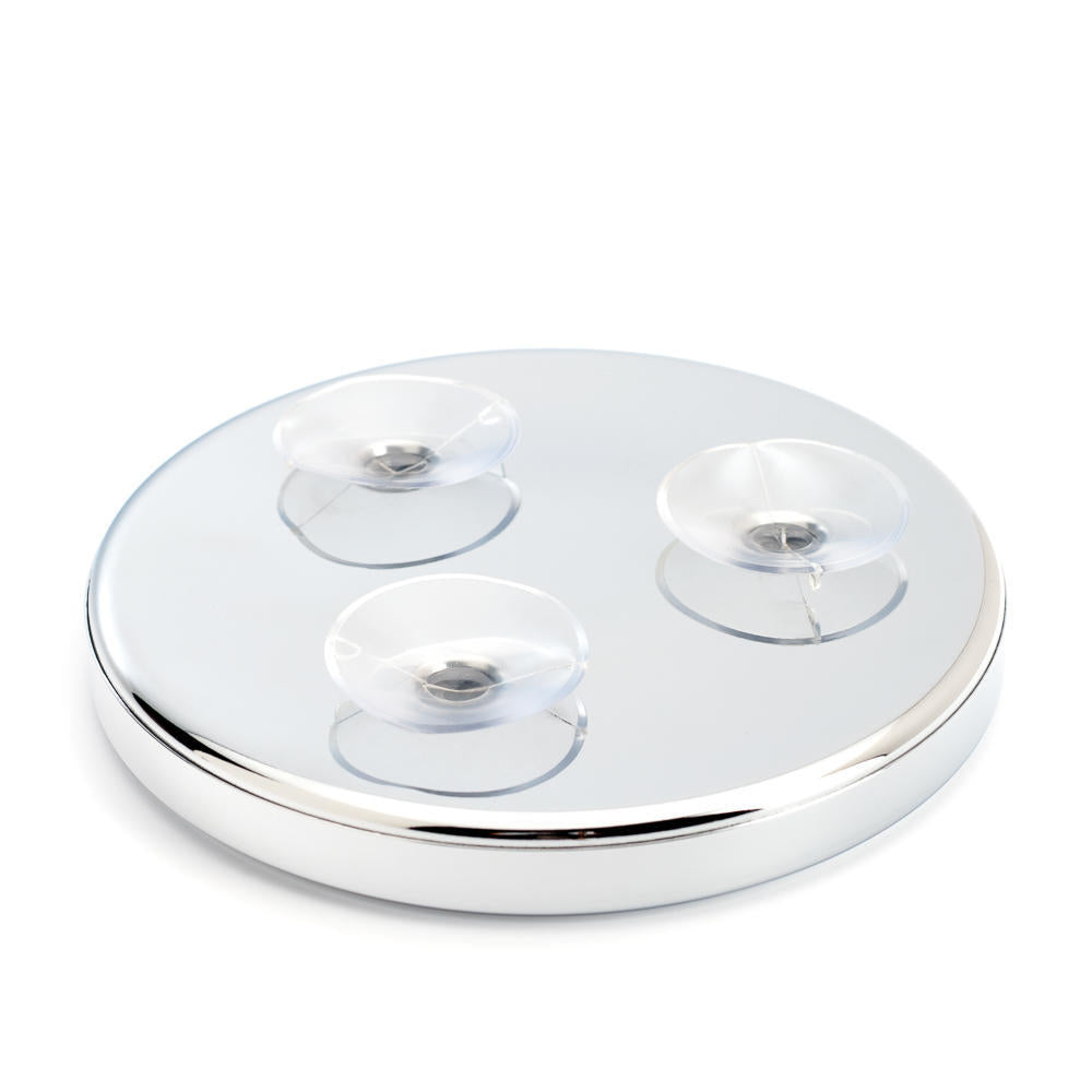 MÜHLE Chrome 5x Magnification Shaving Mirror w/ Suction Cup, Suction Cup Detail
