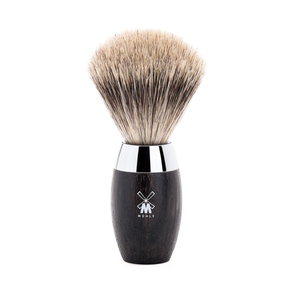 MÜHLE Kosmo Bog Oak Fine Badger Shaving Brush