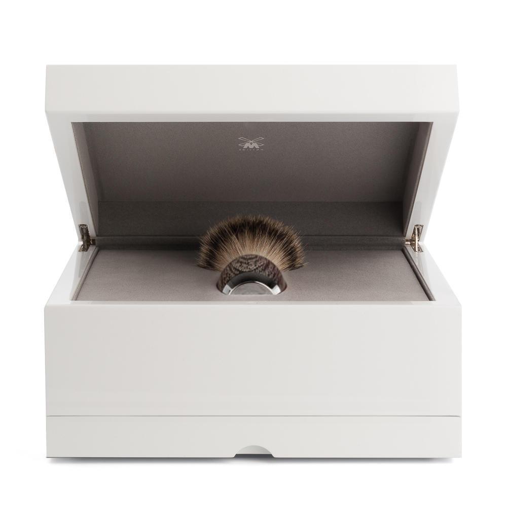 MÜHLE Edition Ancient Oak & Sterling Silver 3-piece Silvertip Fiber & Fusion Set, Inside box