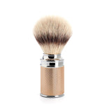 MÜHLE Rosegold Silvertip Fiber & Open Comb Safety Razor Shaving Set, Silvertip Fiber Shaving Brush