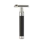 MÜHLE Rocca Stainless Steel & Black Safety Razor