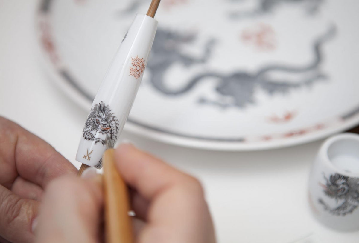 MÜHLE Meissen 3-Piece Silvertip Badger & Fusion Set, Detail 2