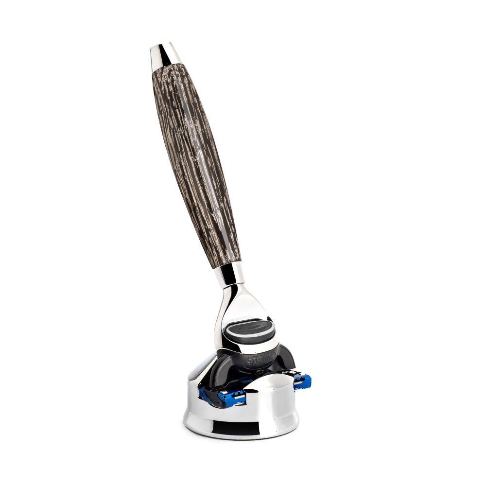 MÜHLE Edition Ancient Oak & Sterling Silver Fusion Razor