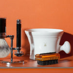 MÜHLE White Porcelain Shaving Mug with Handle
